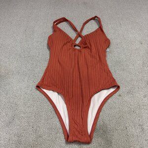 Kona Sol Swimsuit Red Women’s Size Small